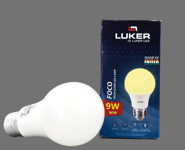 Luker LED Bulb E27  Warm White Light